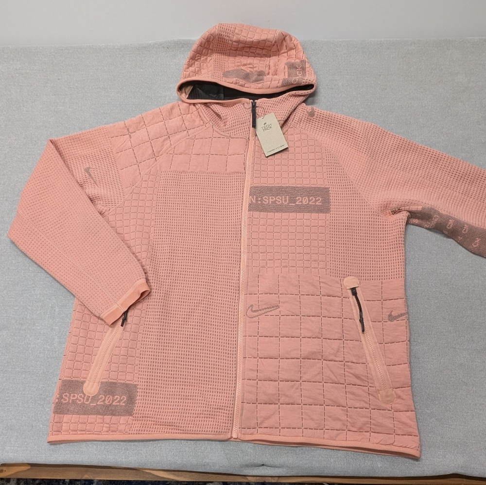 Nike Tech Pack Therma-Fit ADV Full-Zip Hoodie Jacket XXL Pink NWT